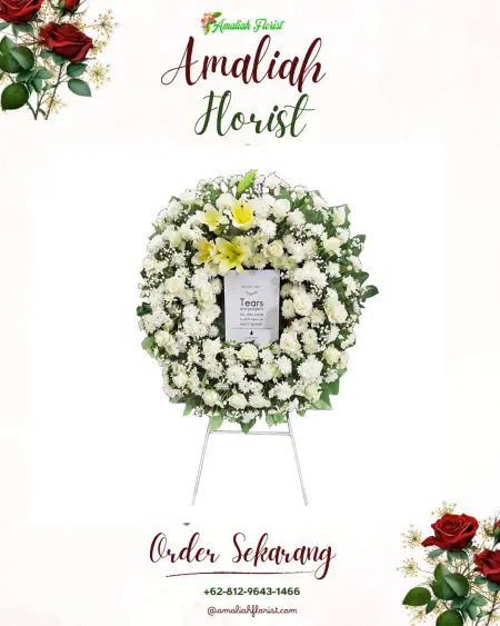 Krans Bunga Duka Wedding Garden Party Serang
